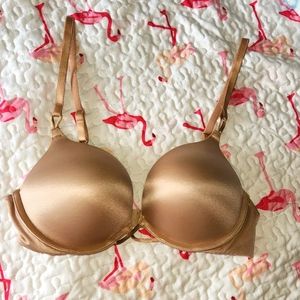VS,Push,Bombshell,Miraculous, 34B,nude,mintcond,Amazing,VictoriaSecret,Bra,